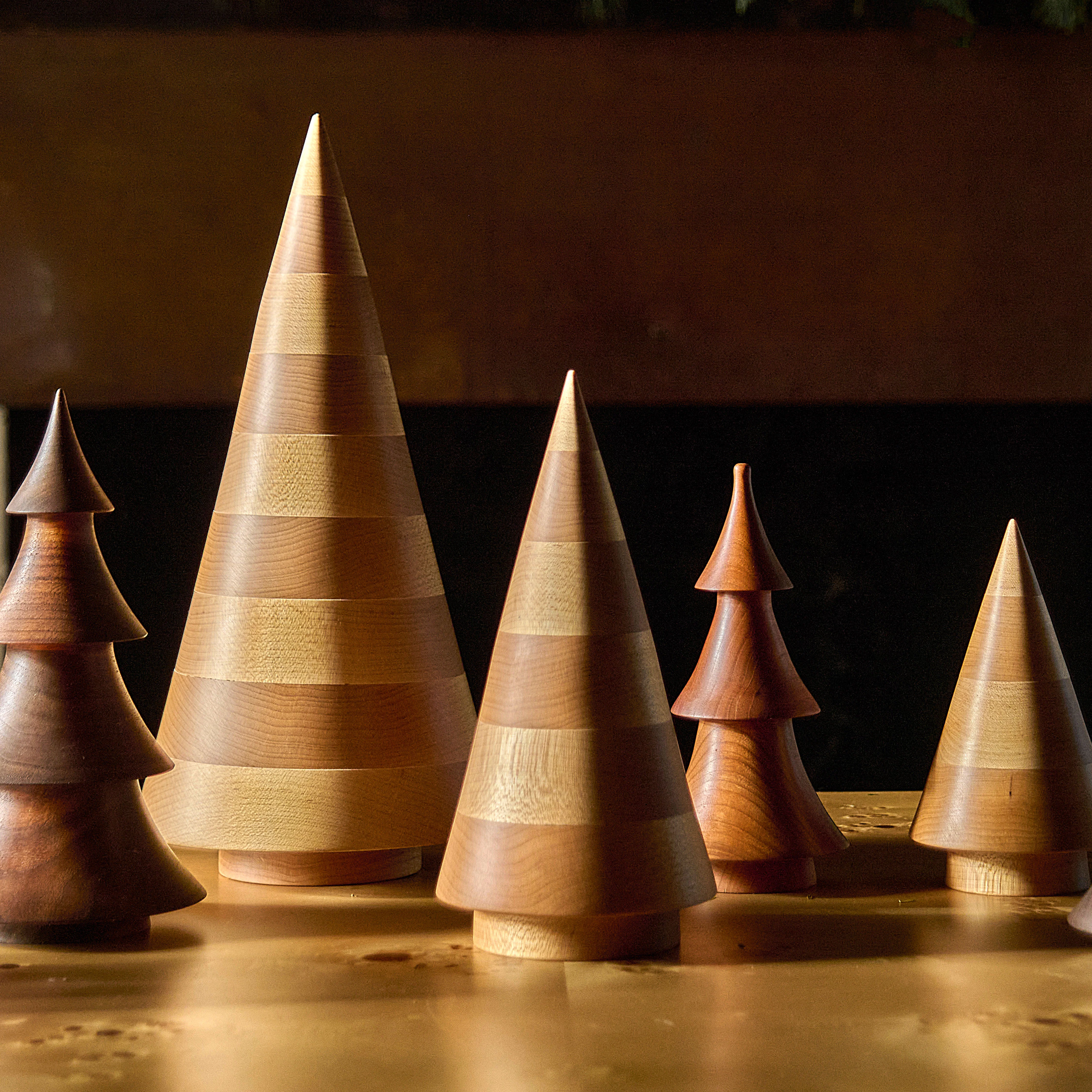 Andrew Pearce Maple Wood Cone Evergreen - Image 2