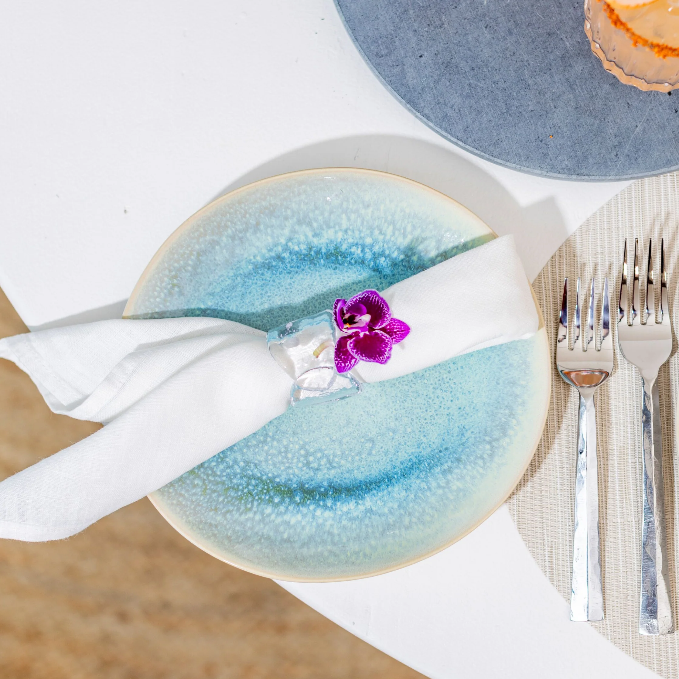 Barre Dinnerware – Lagoon - Image 3