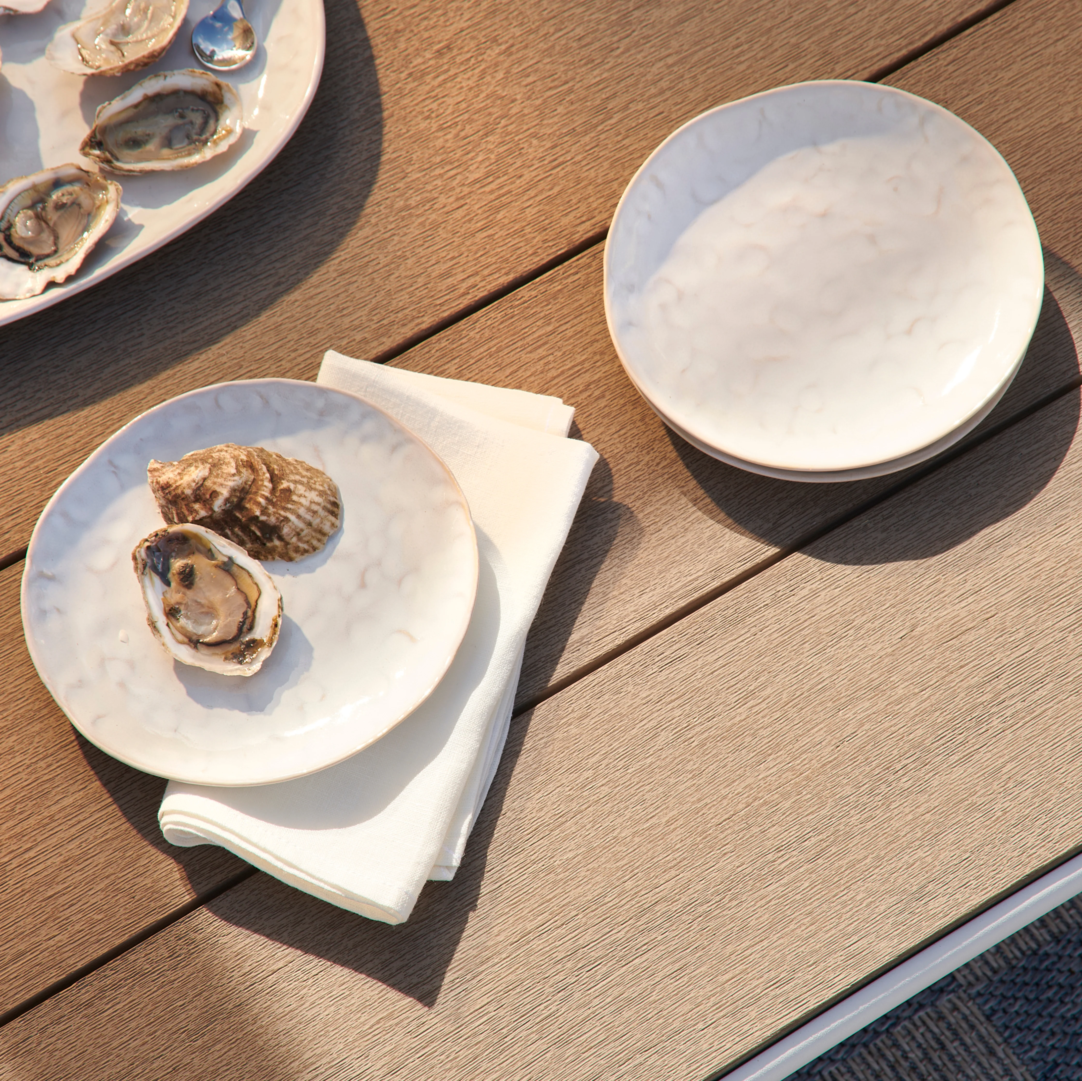 Burlington Appetizer Plate - Cloud - Set of 4 - Image 3