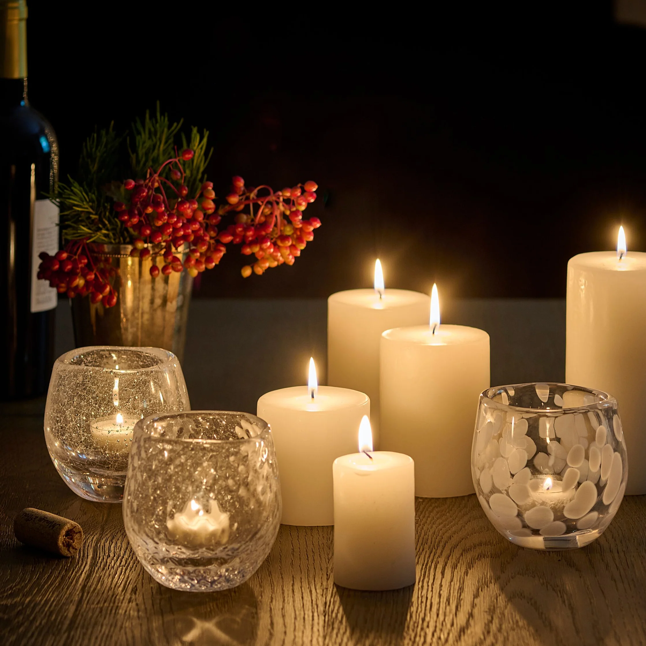 Burlington Snowfall Tealight in Gift Box - Image 5