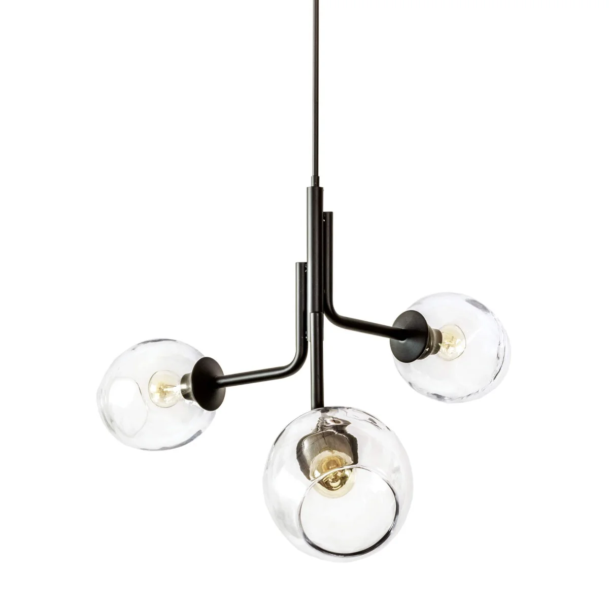 Caledonia Chandelier with 3 Globes - Image 4