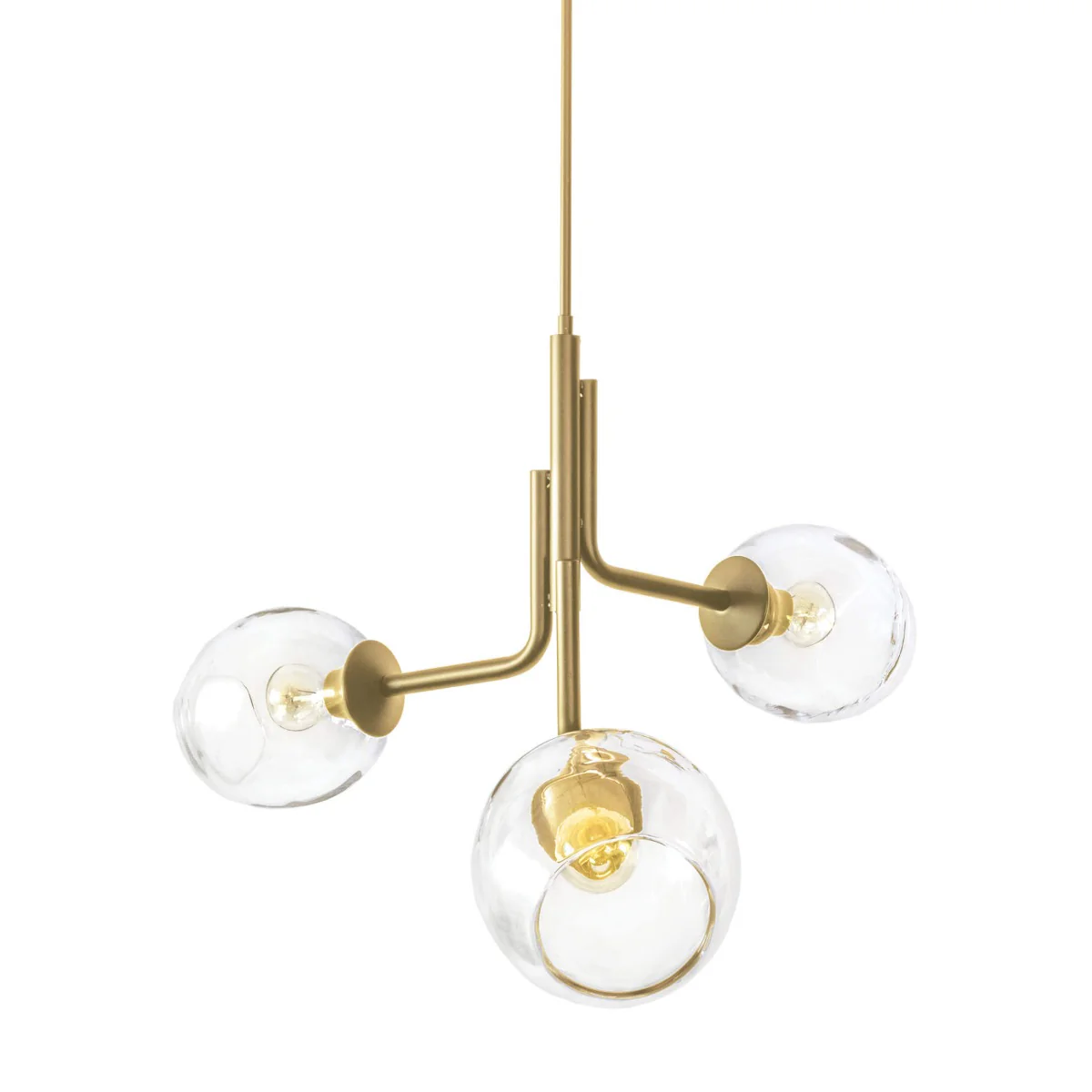 Caledonia Chandelier with 3 Globes - Image 5