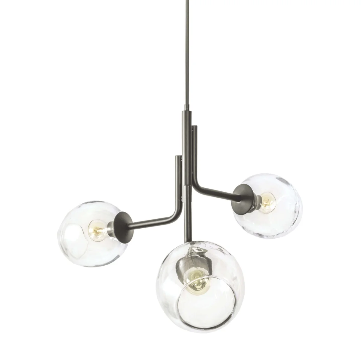 Caledonia Chandelier with 3 Globes - Image 6
