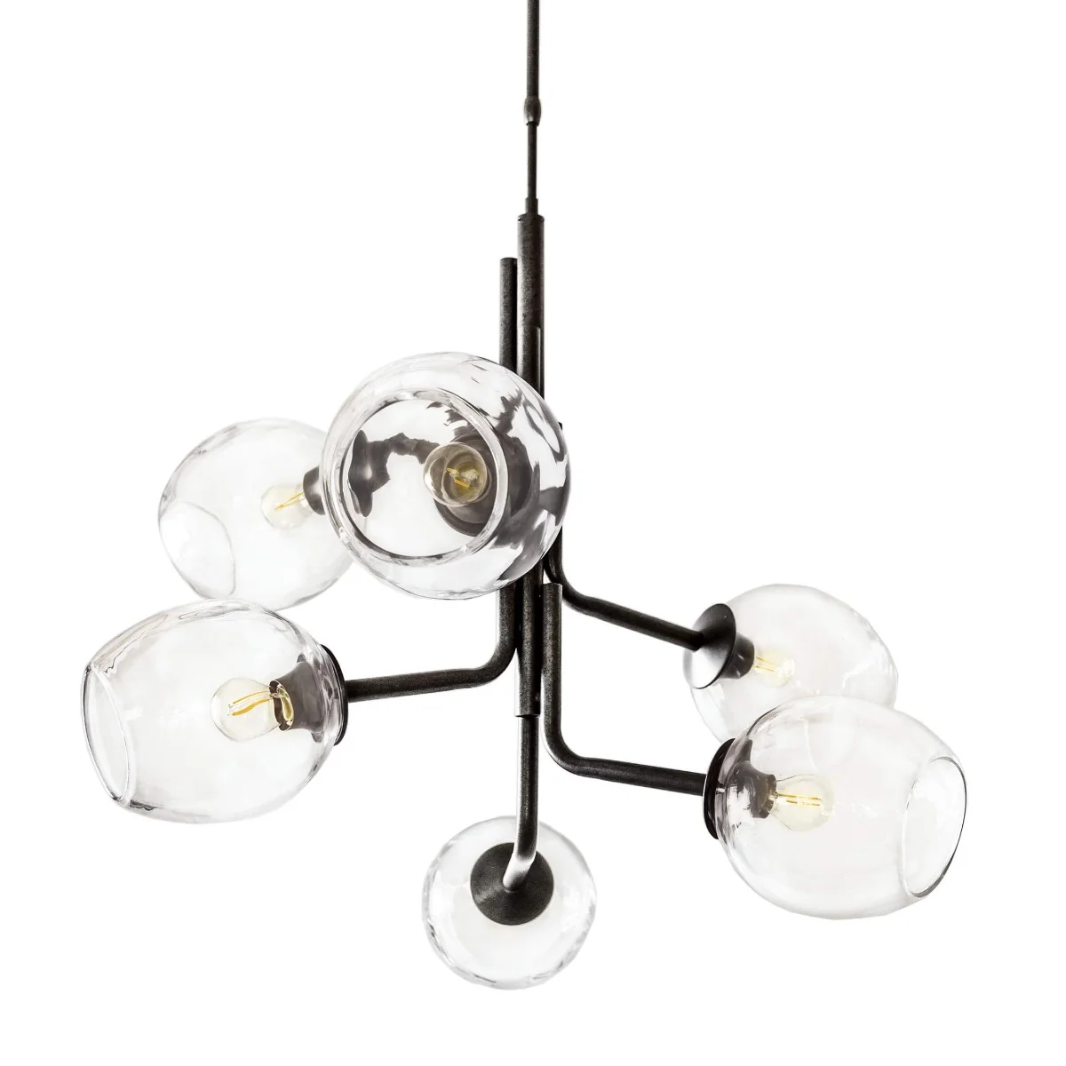 Caledonia Chandelier with 6 Globes - Image 4