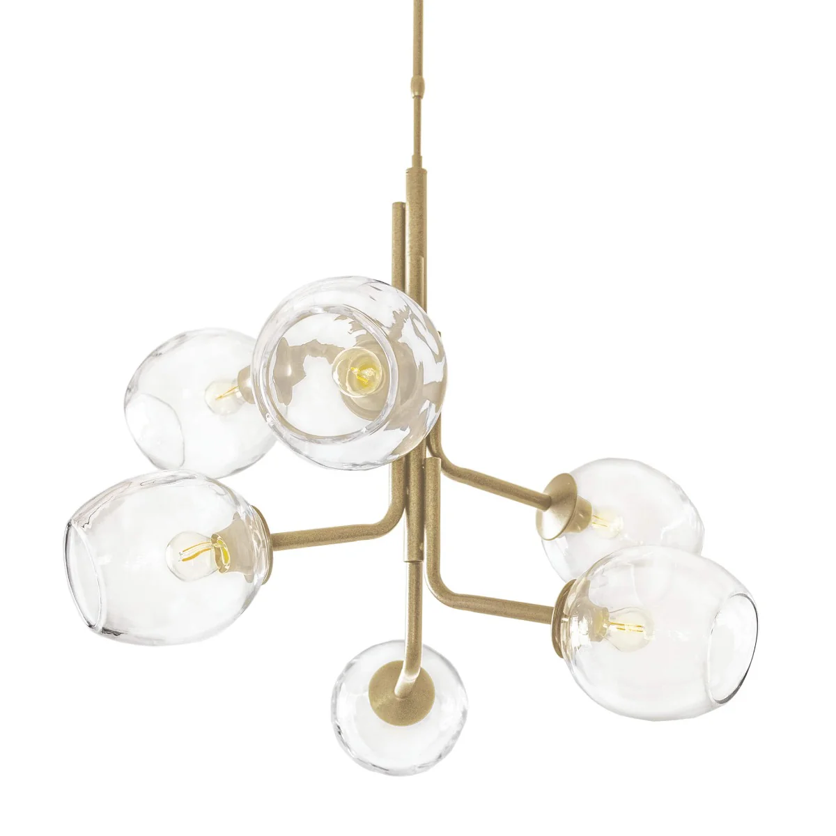 Caledonia Chandelier with 6 Globes - Image 5