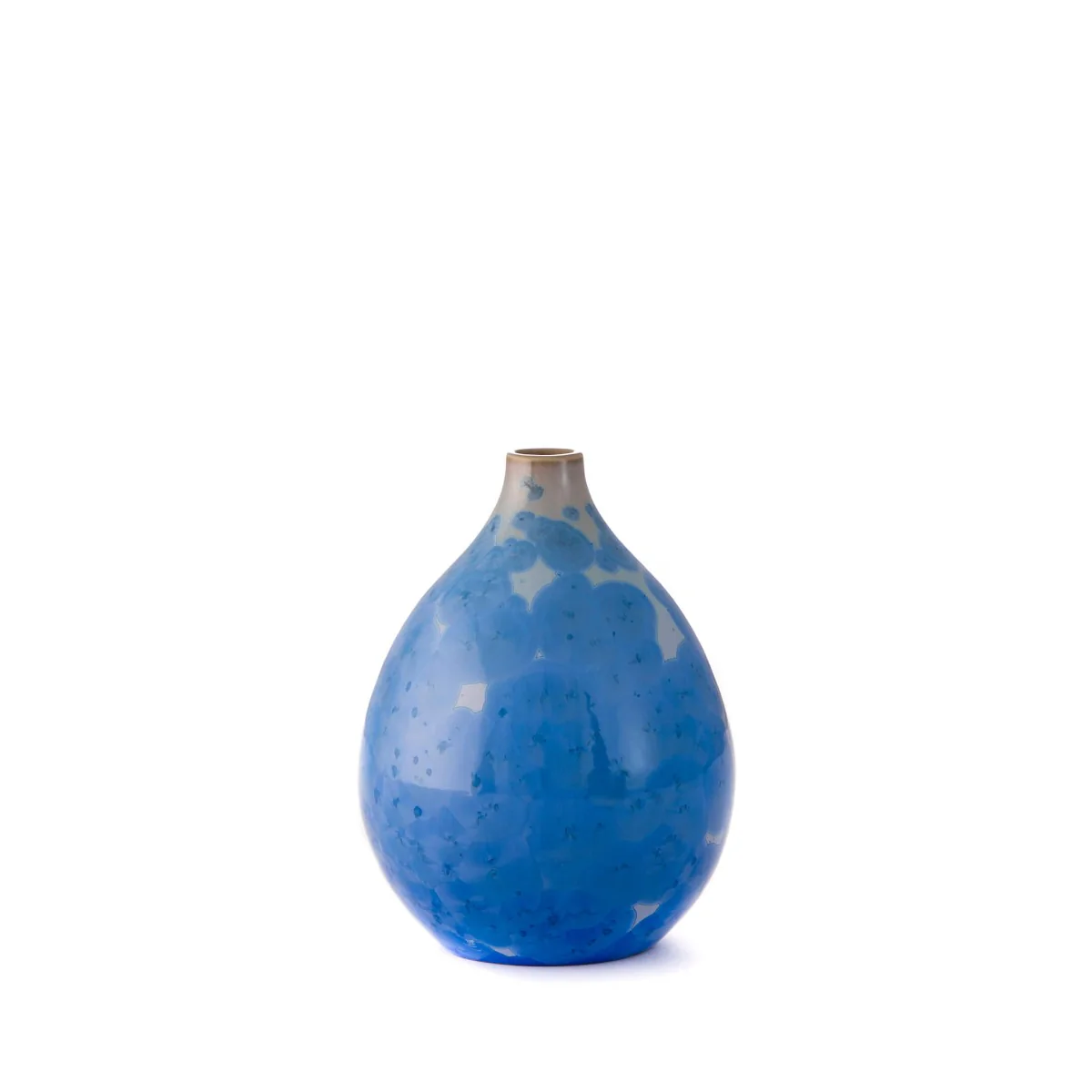 Crystalline Teardrop Vase - S - 2nd - Cobalt
