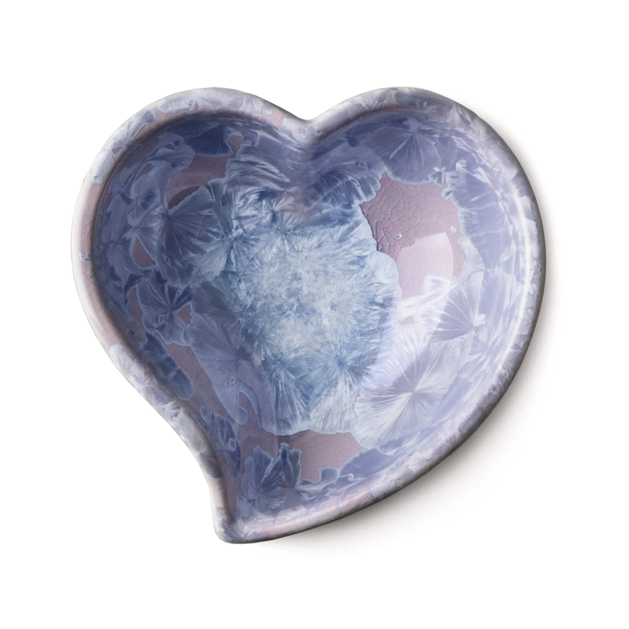 Crystalline Twist Heart Bowl - S - 2nd - Lilac