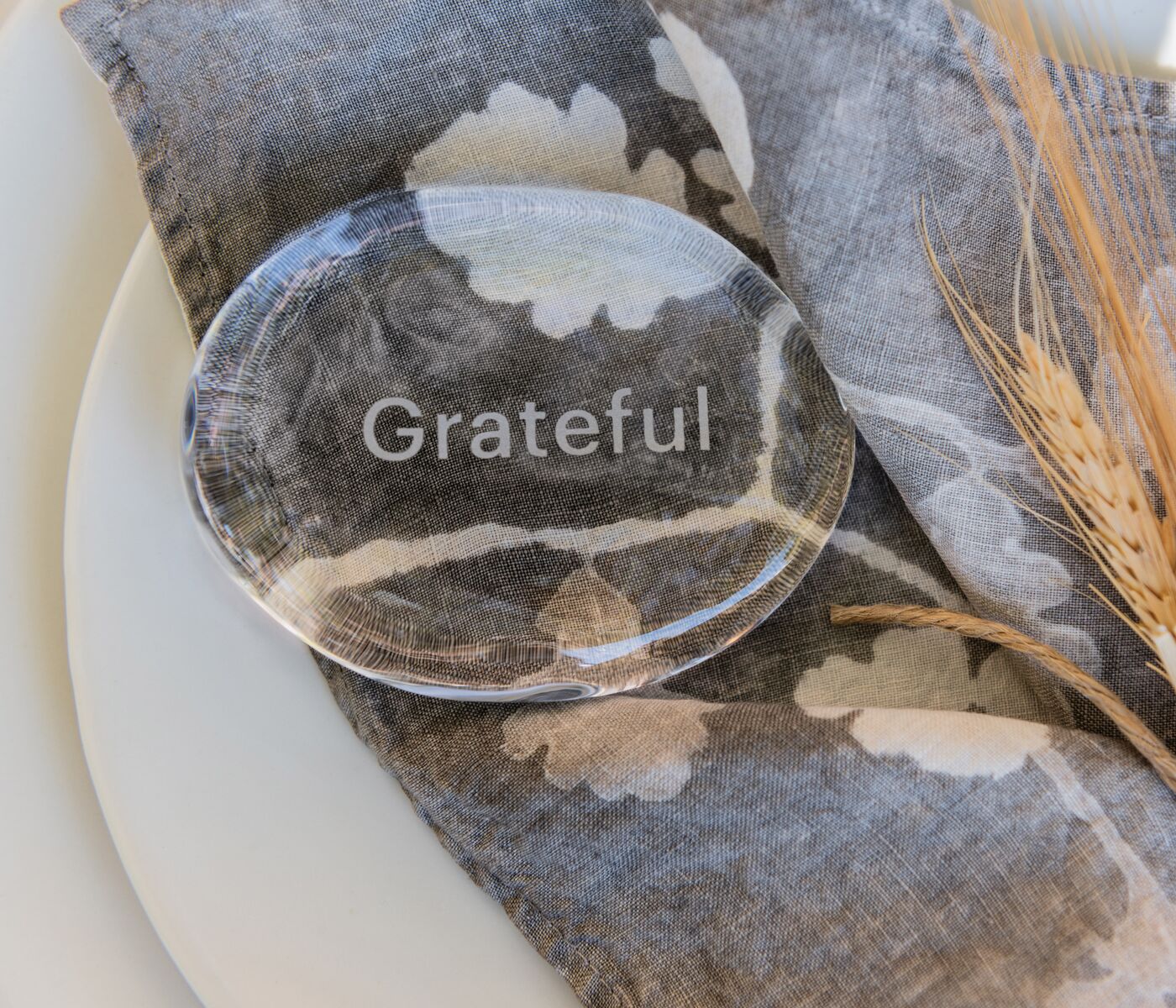LoveYourBrain Intention Stone — GRATEFUL - Image 6