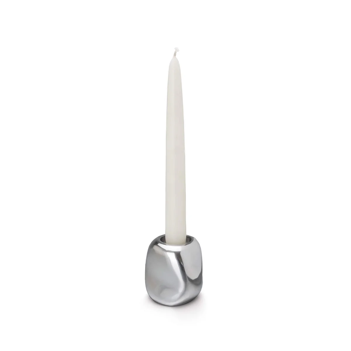Riverstone Cast Sculpted Taper Holder - Image 4