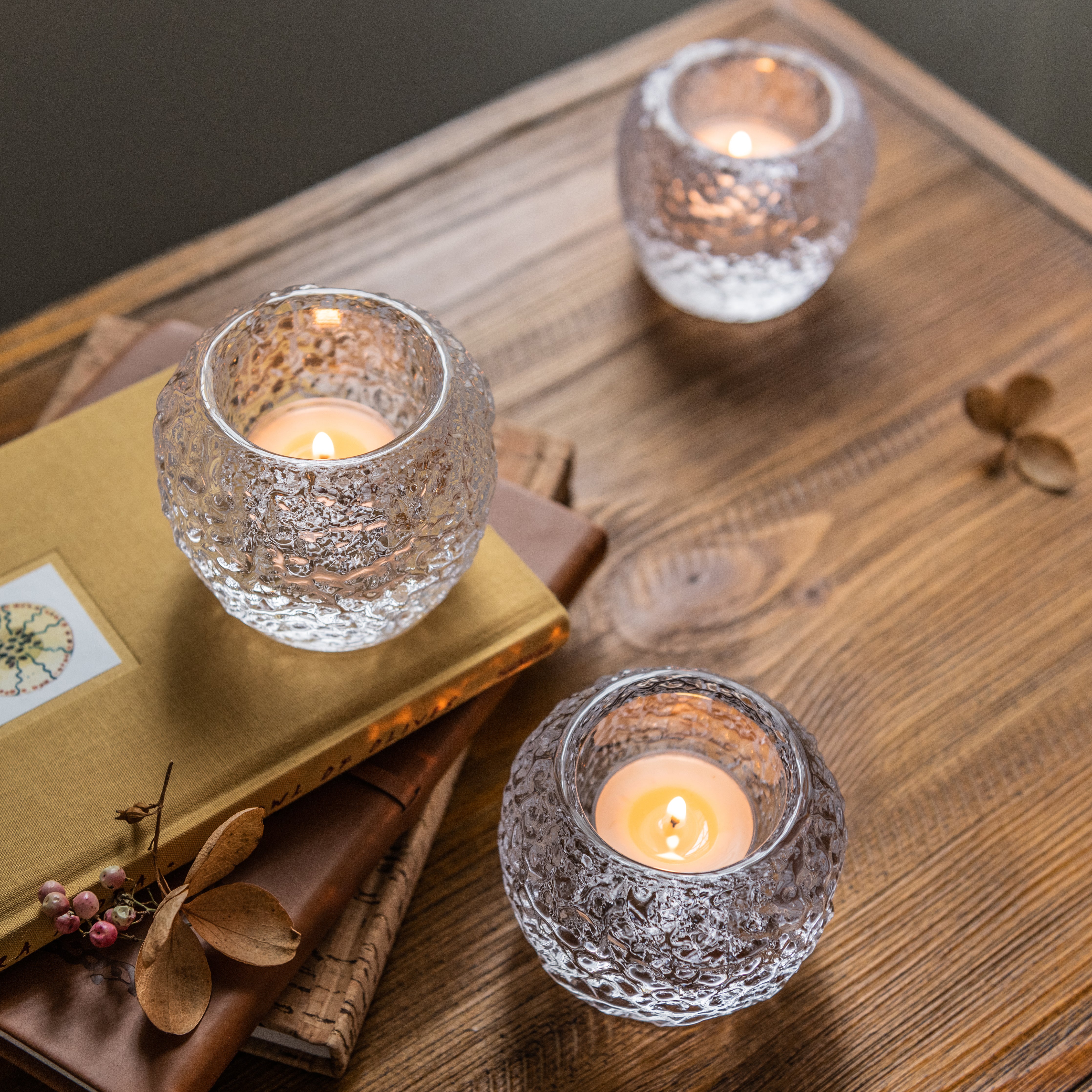 Snowball Tealight Trio - Image 2