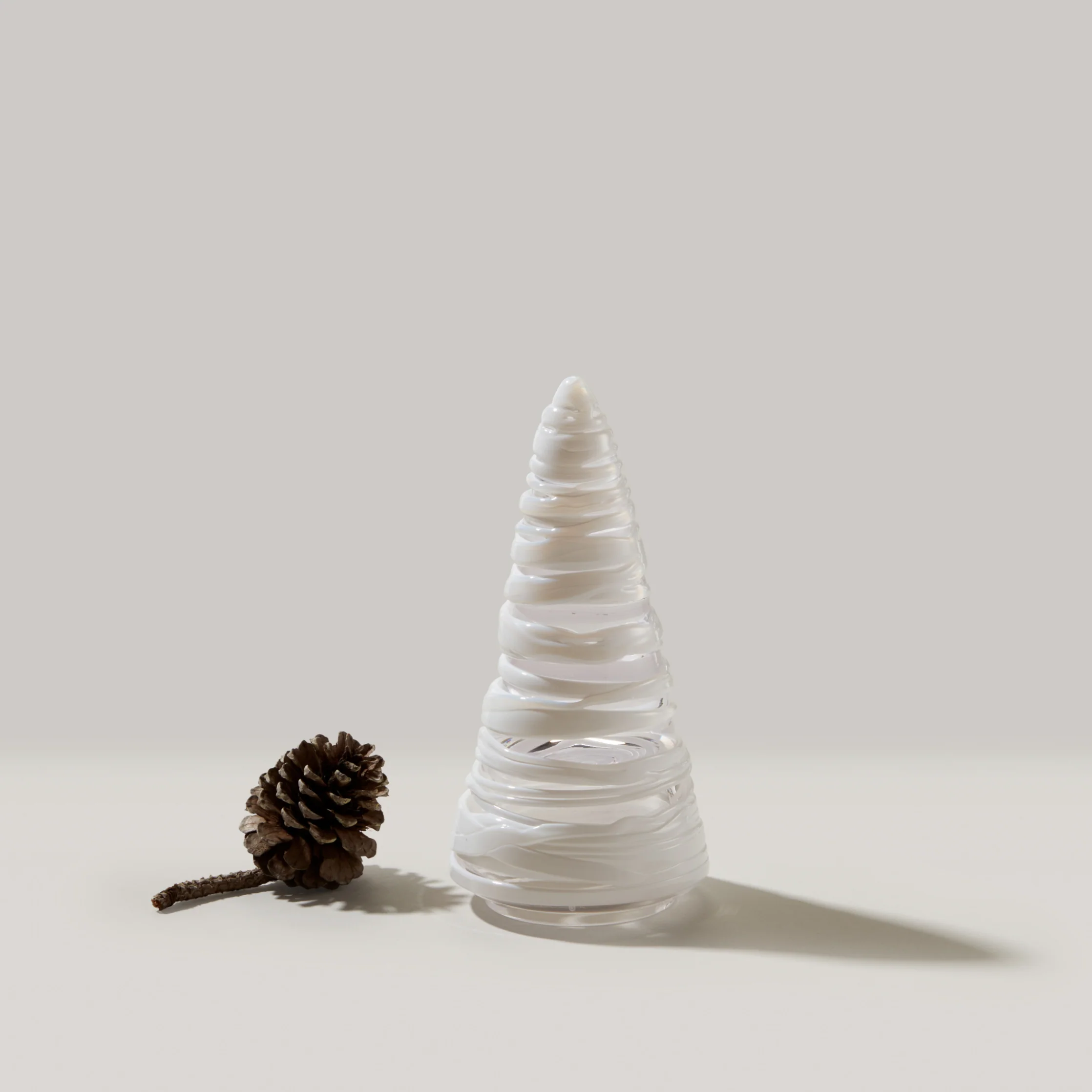 Snowdrift Conical Tree in Gift Box - 8 Inch - Image 2