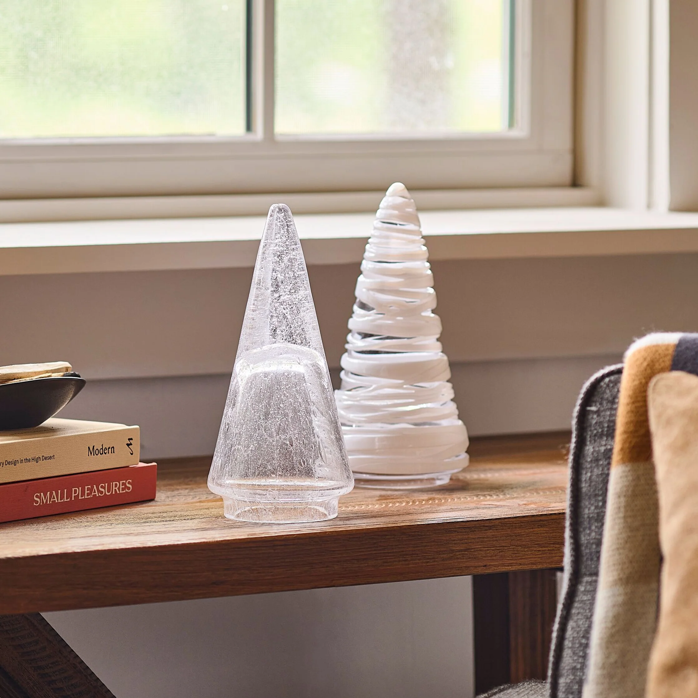 Snowdrift Conical Tree in Gift Box - 8 Inch - Image 3