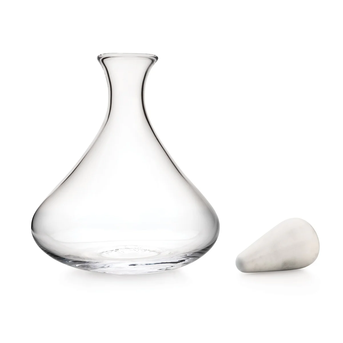 Vintner Wine Decanter with Marble Stopper - Image 6