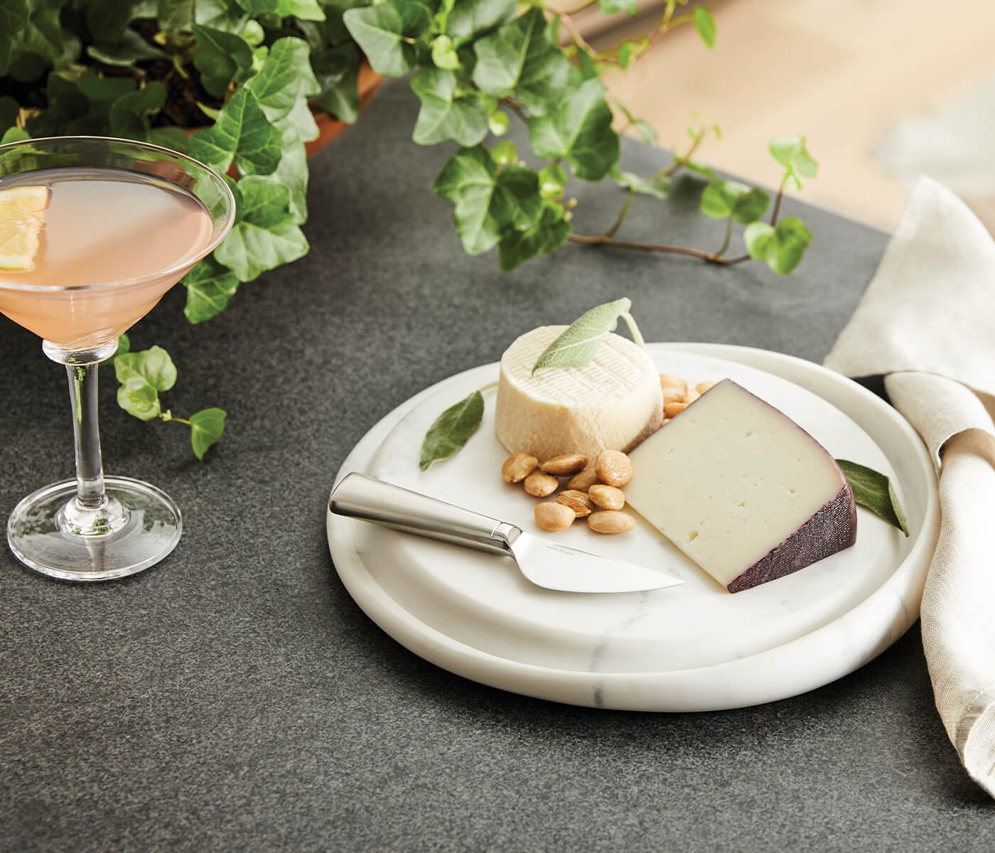 Cheese Board — White Marble - Image 2