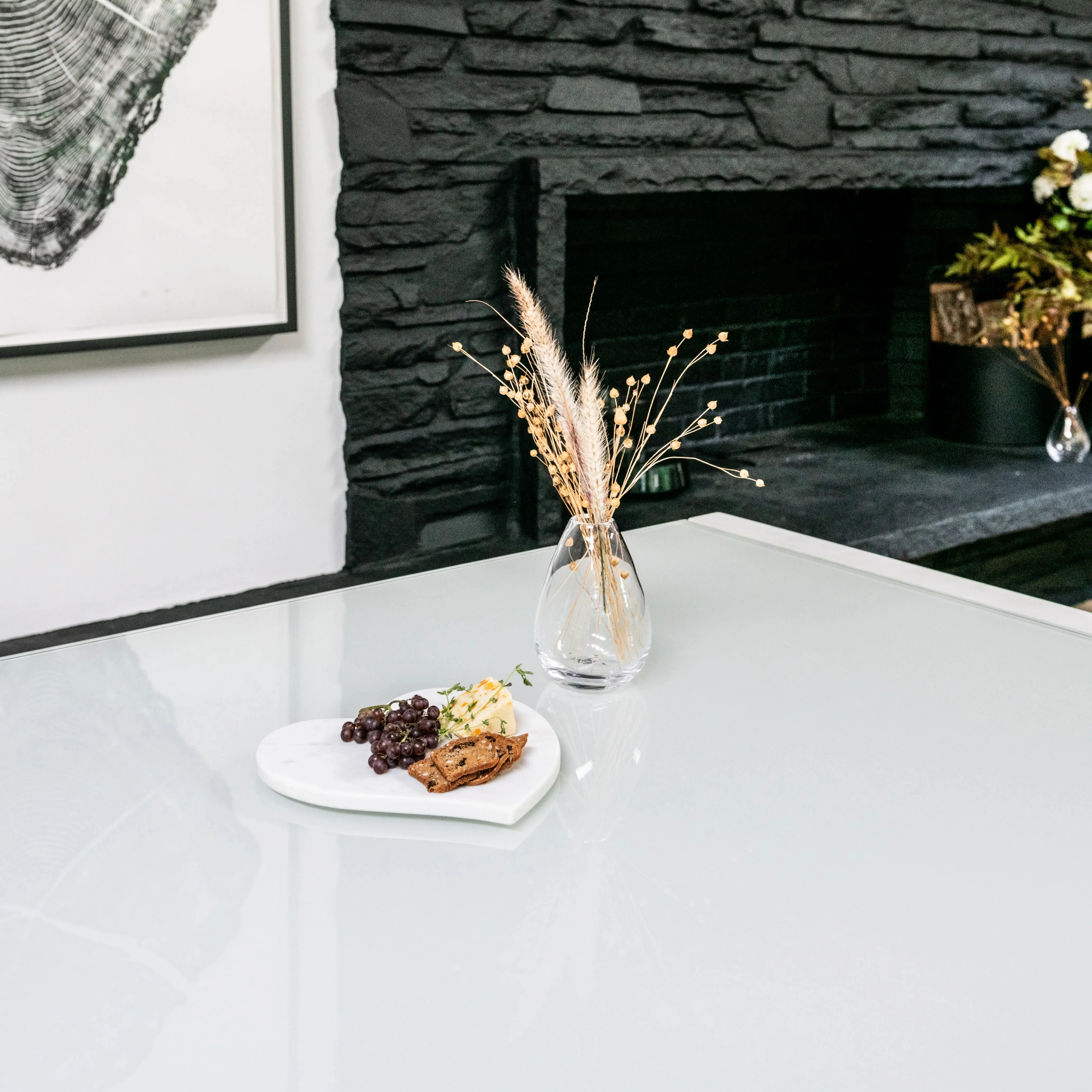 Heart Board — White Marble - Image 2