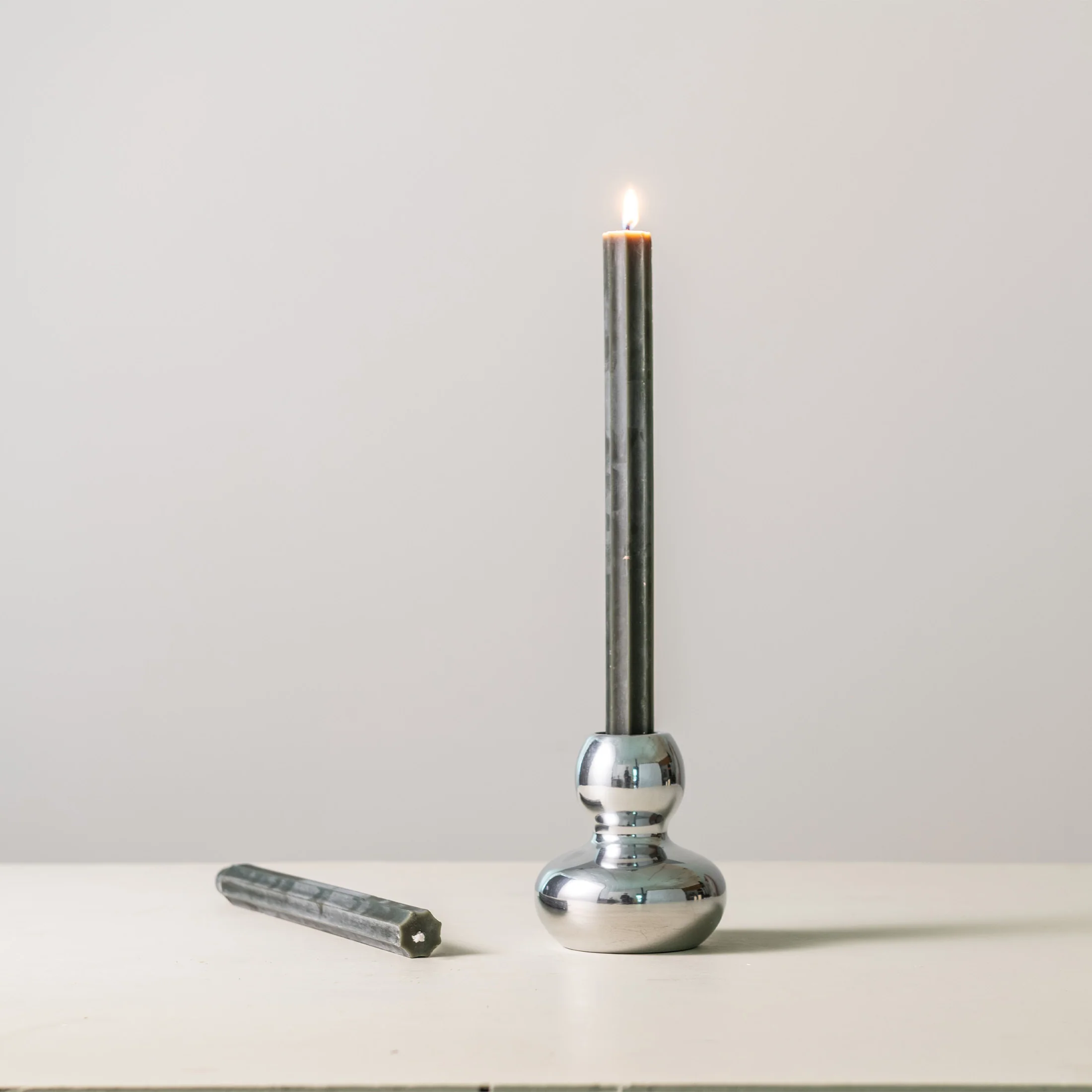 Woodstock Aluminum Candlestick - Image 2